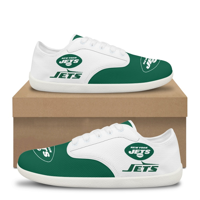 Women's New York Jets Low Top Sneakers/Shoes 001(Pls check description for details)